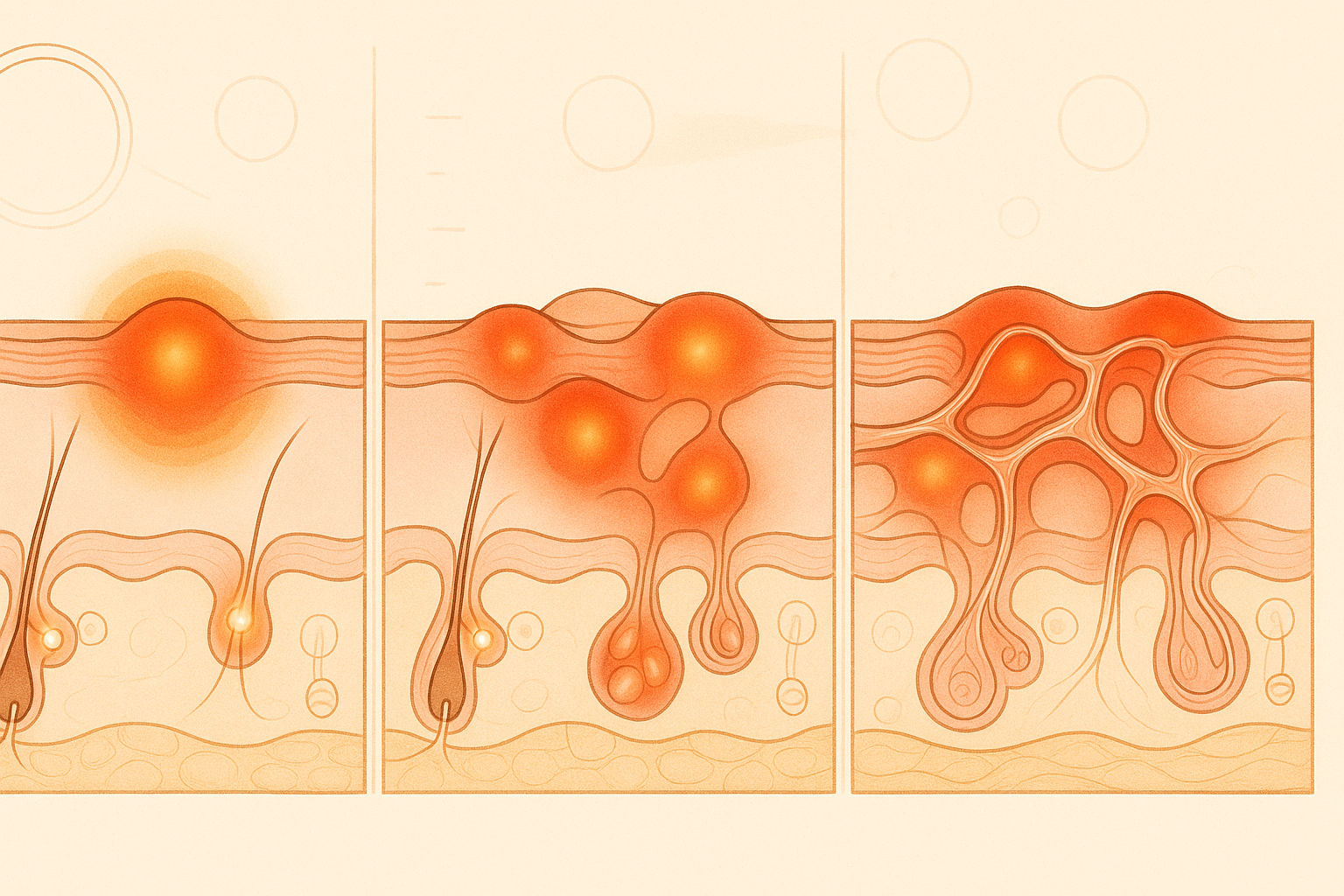 Hidradenitis Suppurativa - Tanı Süreci ve Hurley Evrelemesi ile ilgili saglik illustrasyonu